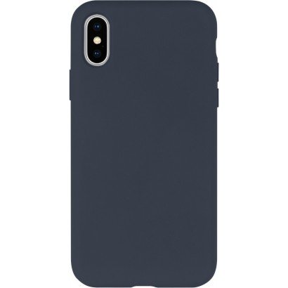 Dėklas Mercury Silicone Case Apple iPhone 14 tamsiai mėlynas