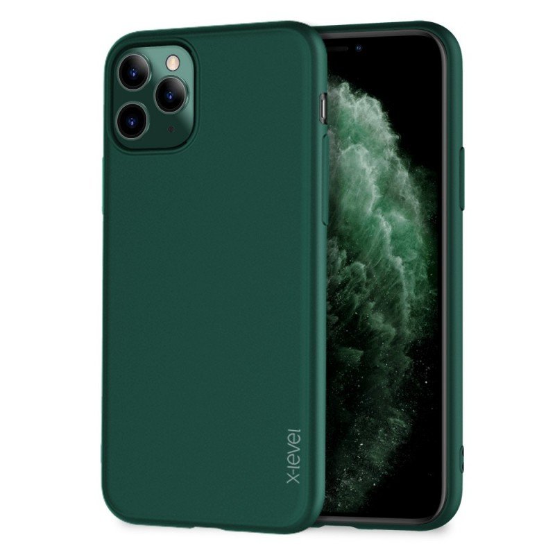 Dėklas X-Level Guardian Apple iPhone 14 Pro tamsiai žalias