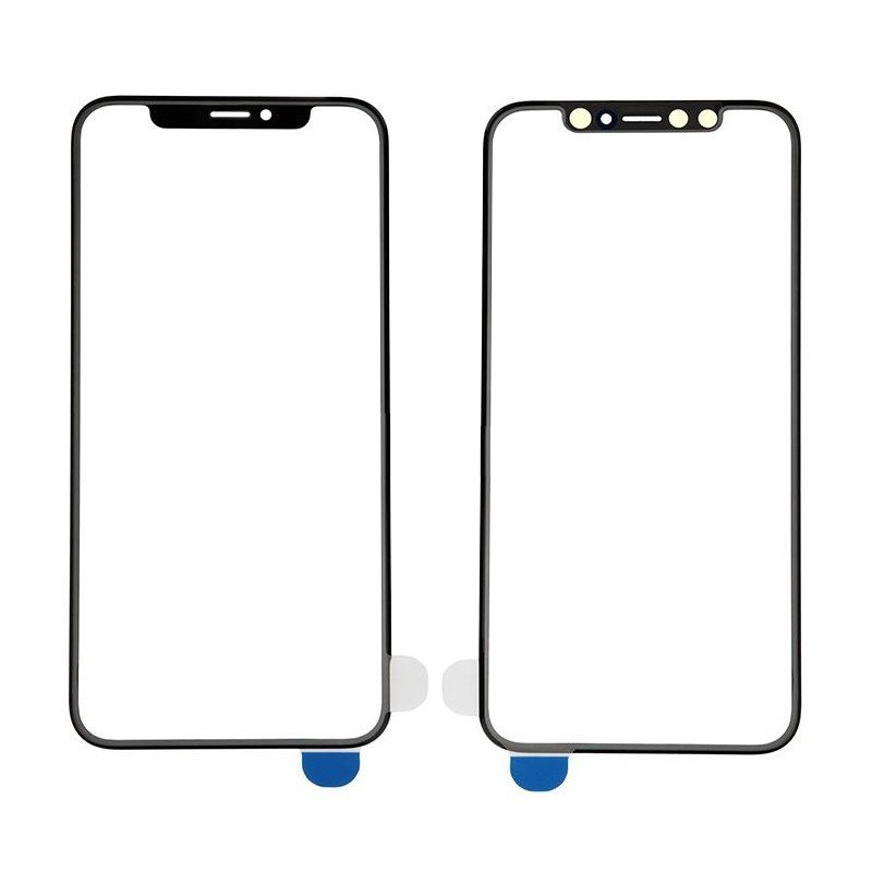 LCD stikliukas Apple iPhone X/XS su OCA juodas V2 ORG