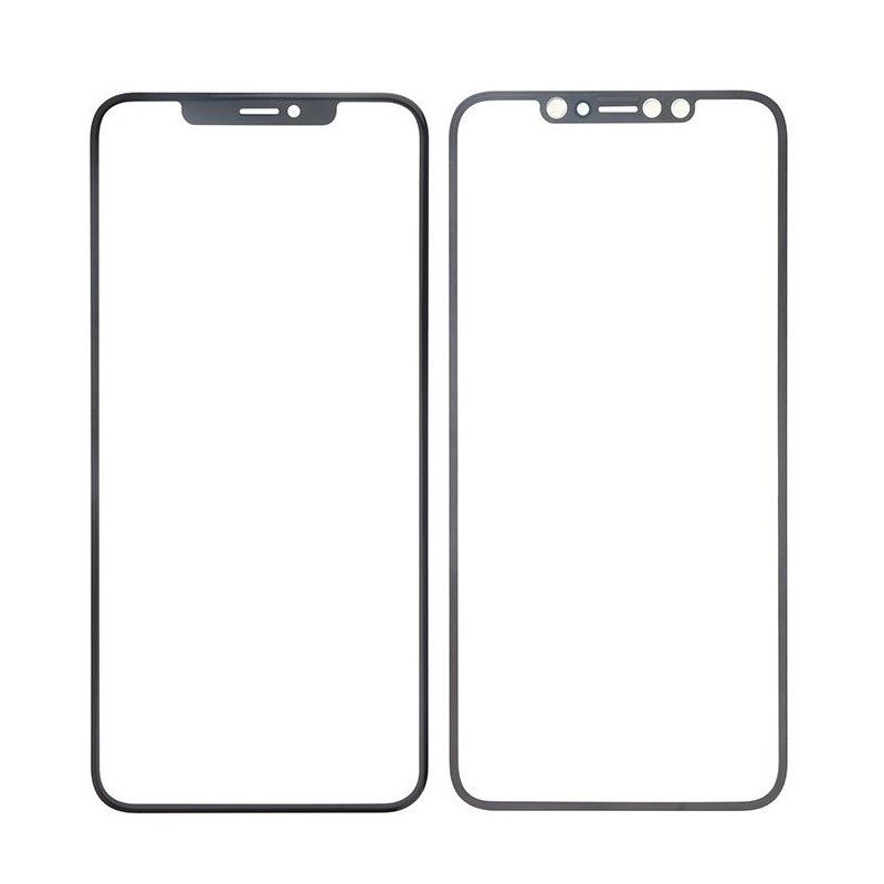 LCD stikliukas Apple iPhone XR su OCA juodas V2 ORG