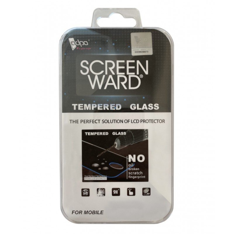 LCD apsauginis stikliukas Adpo 5D Full Glue Apple iPhone 14 Pro lenktas juodas