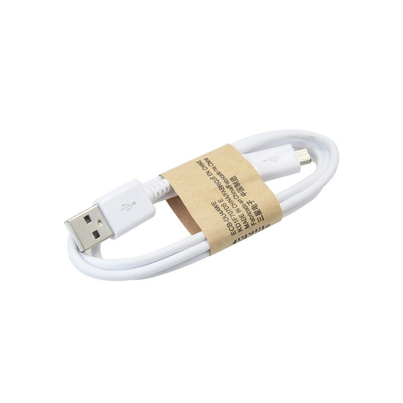 USB kabelis microUSB baltas HQ, 1.0m