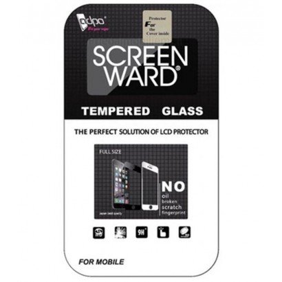 LCD apsauginis stikliukas Adpo 5D Full Glue Apple iPhone 14 lenktas juodas