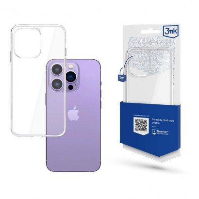 Dėklas 3MK Clear Case 1,2mm Apple iPhone 14 Pro
