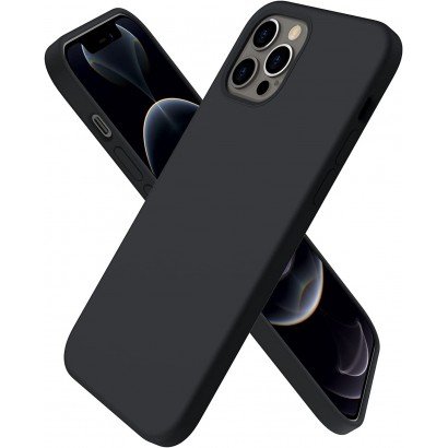 Dėklas Liquid Silicone 1.5mm Apple iPhone 7/8/SE 2020/SE 2022 juodas