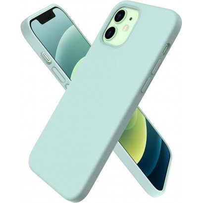 Dėklas Liquid Silicone 1.5mm Apple iPhone 7/8/SE 2020/SE 2022 mėtinis