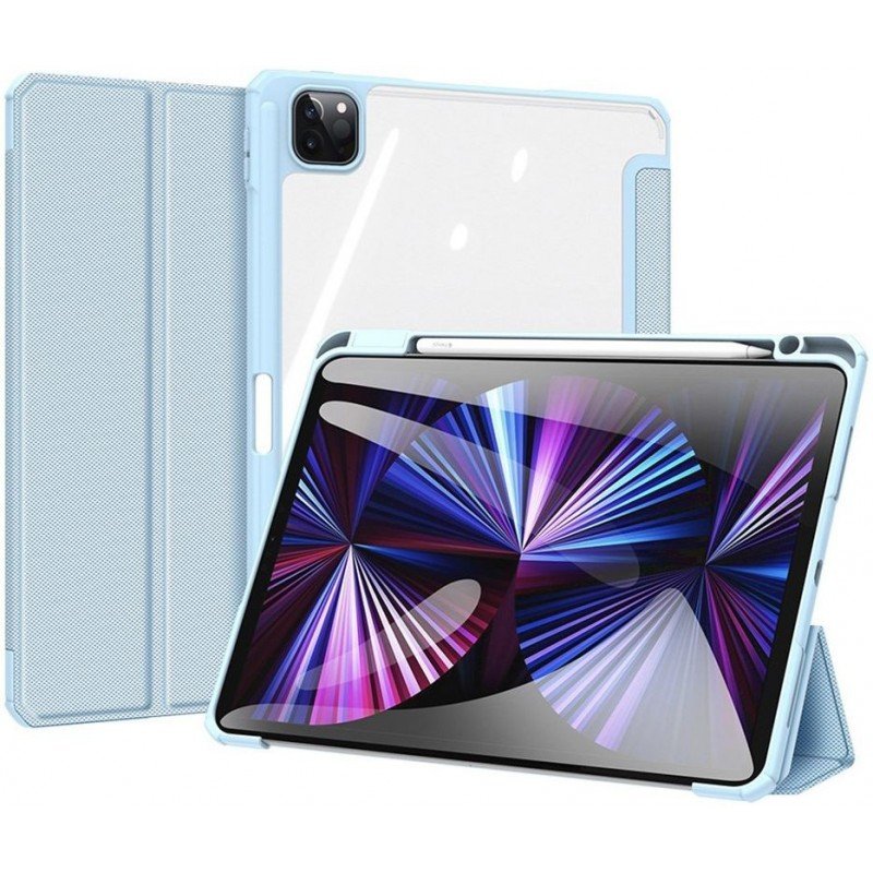 Dėklas Dux Ducis Toby Samsung X700/X706 Tab S8/T870/T875/T876 Tab S7 mėlynas