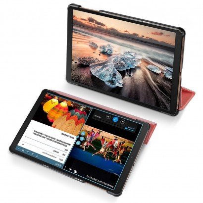 Dėklas Dux Ducis Domo Samsung T500/T505 Tab A7 10.4 2020/T503 Tab A7 10.4 2022 rožinis