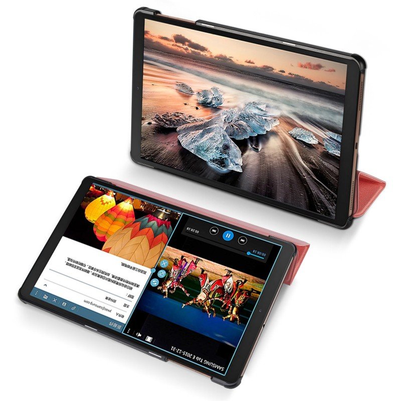 Dėklas Dux Ducis Domo Samsung T500/T505 Tab A7 10.4 2020/T503 Tab A7 10.4 2022 rožinis