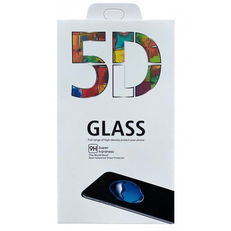 LCD apsauginis stikliukas 5D Full Glue Apple iPhone 13/13 Pro/14 juodas