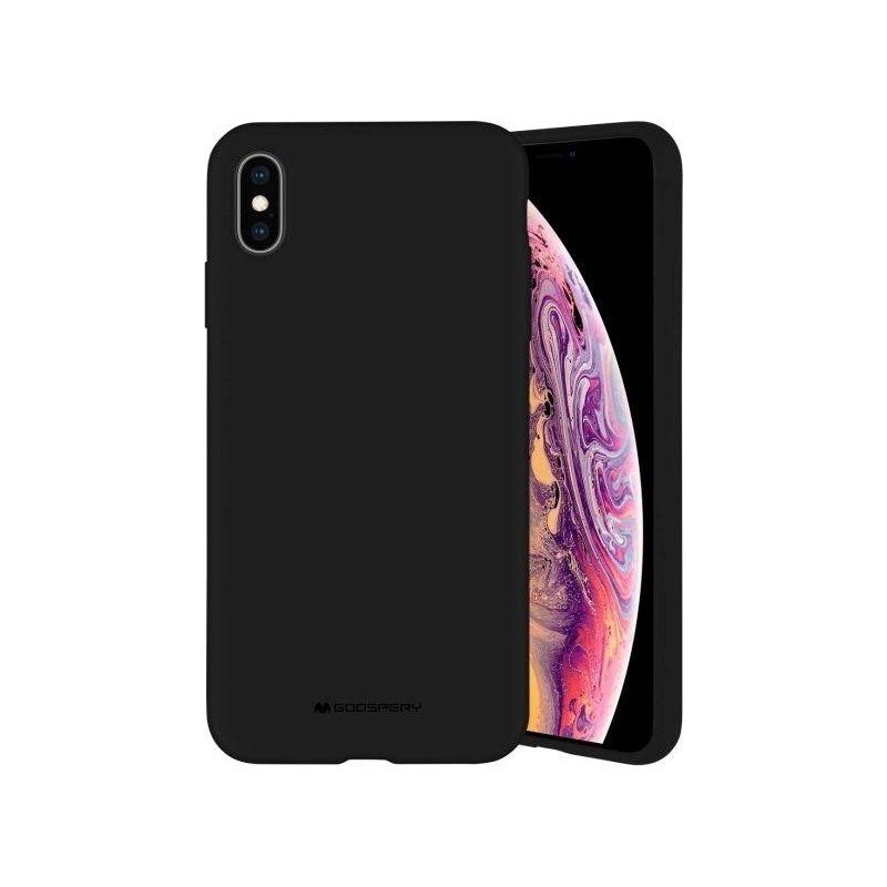 Dėklas Mercury Silicone Case Apple iPhone 13 mini juodas