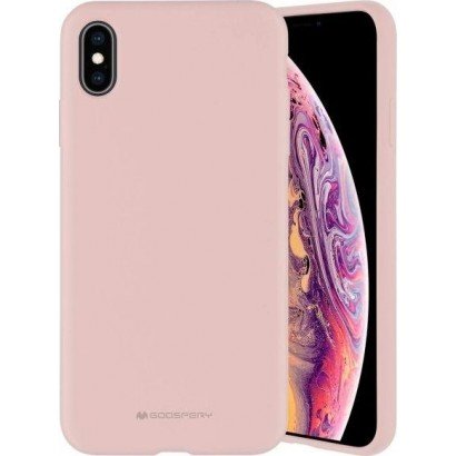 Dėklas Mercury Silicone Case Apple iPhone 13 mini rožinio smėlio