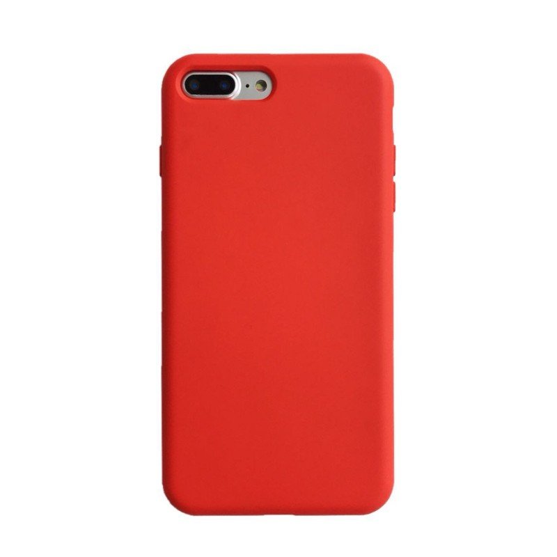 Dėklas Liquid Silicone 1.5mm Apple iPhone 12 Pro Max raudonas