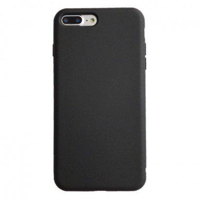 Dėklas Liquid Silicone 1.5mm Apple iPhone 7/8/SE 2020/SE 2022 juodas