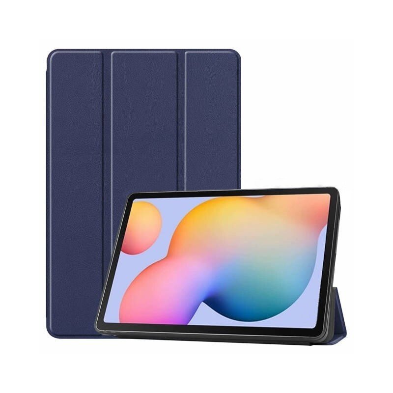 Dėklas Smart Leather Apple iPad mini 6 2021 tamsiai mėlynas