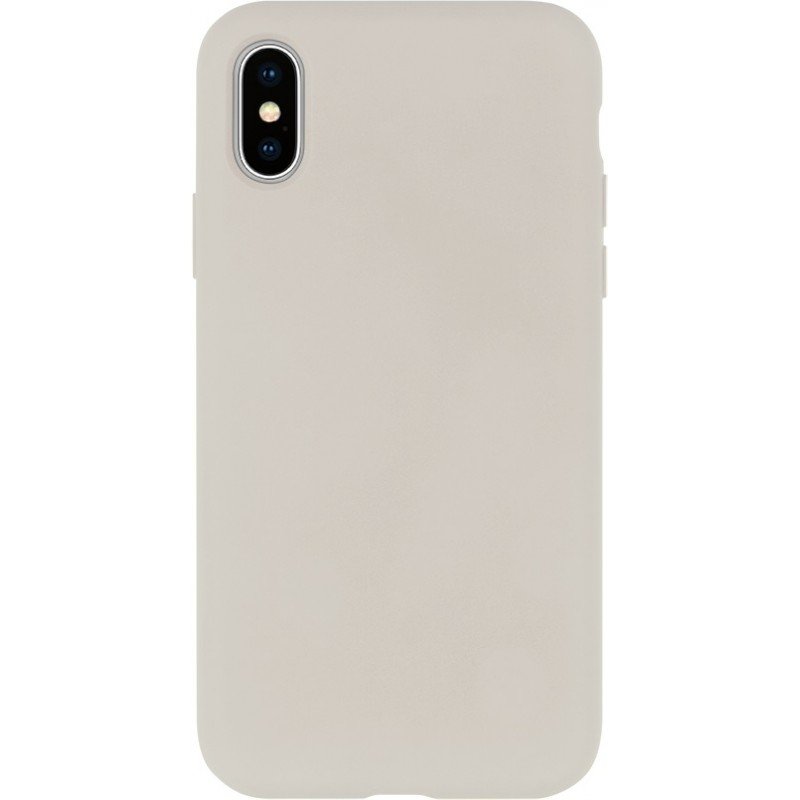 Dėklas Mercury Silicone Case Apple iPhone 12/12 Pro akmens spalvos