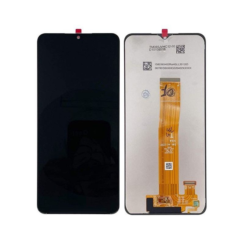Ekranas Samsung A135 A13 4G su lietimui jautriu stikliuku juodas ORG