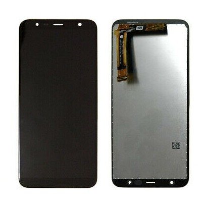 Ekranas Samsung J415 J4 Plus/J610 J6 Plus 2018 su lietimui jautriu stikliuku juodas HQ