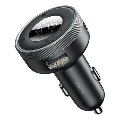 Transmiteris Baseus Enjoy Bluetooth MP3 grotuvas/FM bangų moduliatorius (laisvų rankų