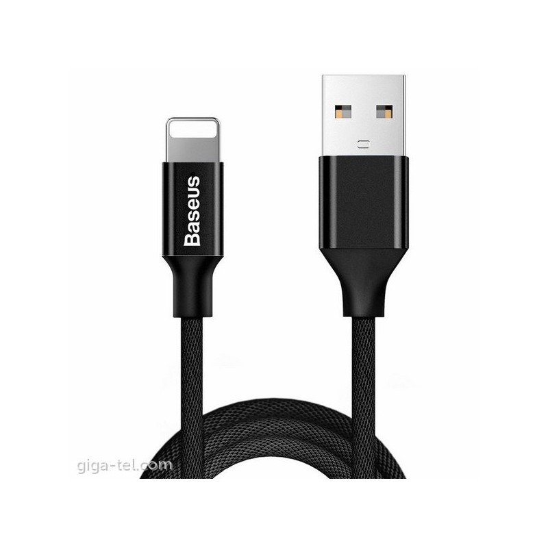 USB kabelis Baseus Yiven USB to Apple Lightning 1.8m juodas CALYW-A01