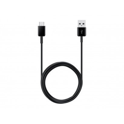 USB kabelis originalus Samsung EP-DG930IBEGWW Type-C 1.5m pakuotėje juodas