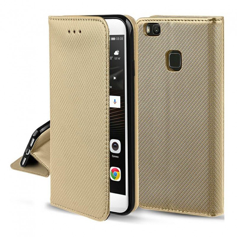 Dėklas Smart Magnet Apple iPhone 12 Pro Max auksinis