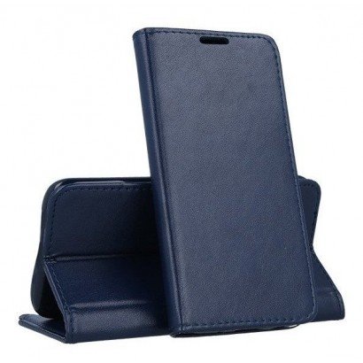Dėklas Smart Magnetic Huawei Y6P tamsiai mėlynas