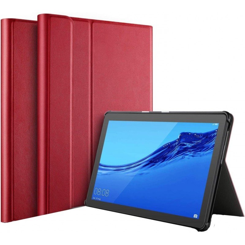 Dėklas Folio Cover Apple iPad 10.2 2020/iPad 10.2 2019 raudonas