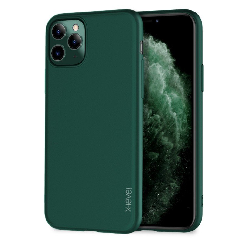 Dėklas X-Level Guardian Apple iPhone 11 Pro tamsiai žalias