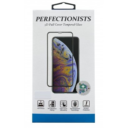 LCD apsauginis stikliukas 2.5D Perfectionists Samsung A736 A73 5G lenktas juodas